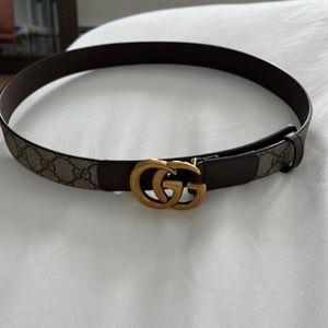 Brown Gucci belt. Great condition. No signs of wear. Size 85
